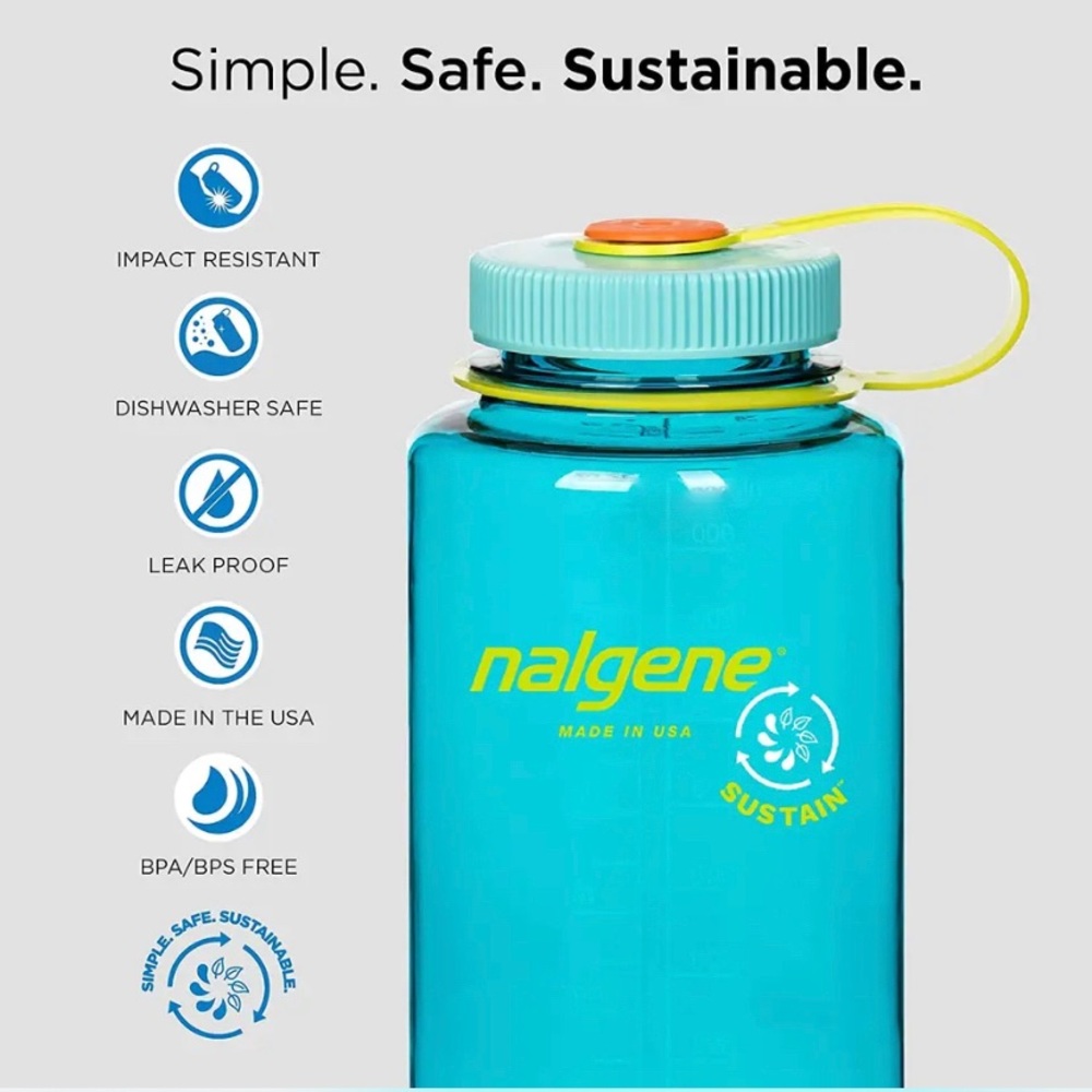 Nalgene Tritan Wide Mouth 32 oz. Water Bottle yoga gym school